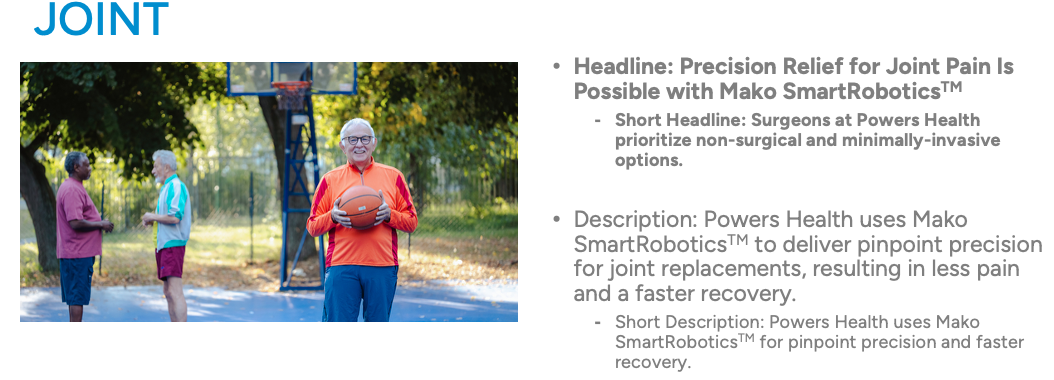 Powers Health Orthopedics